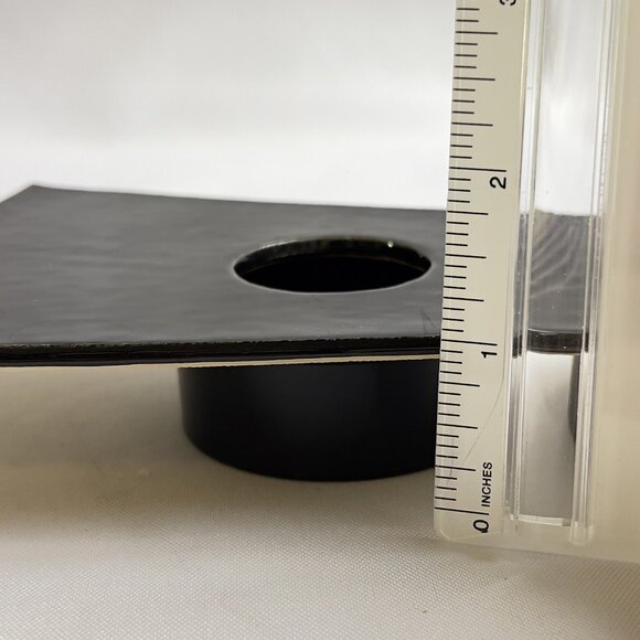 Donna Gittins Sculptural Vintage Candle Holder Black & Bronze Made in Canada - Picture 10 of 10